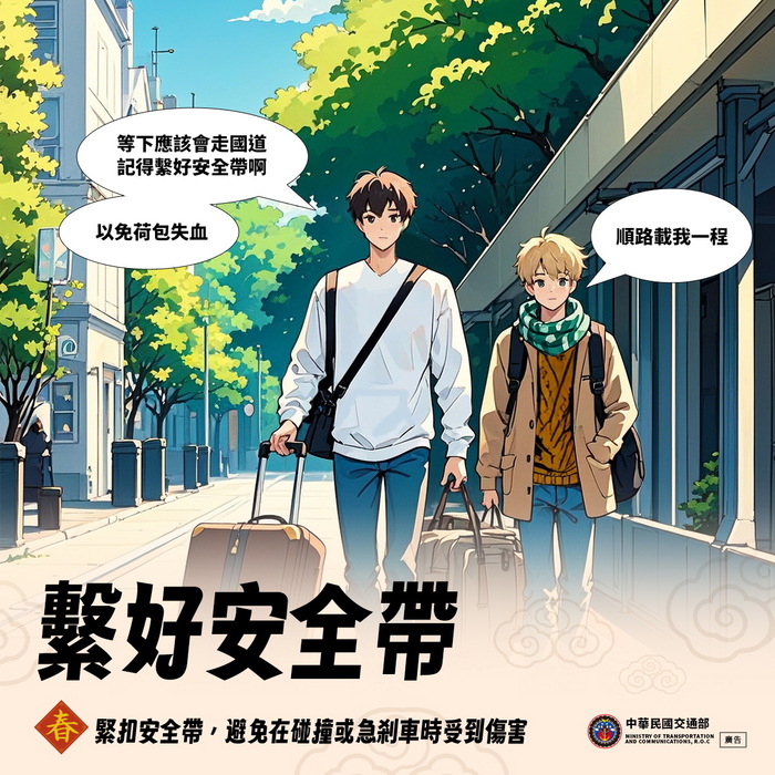 ★★寒假、春節期間…加強交通安全教育宣導★★圖片